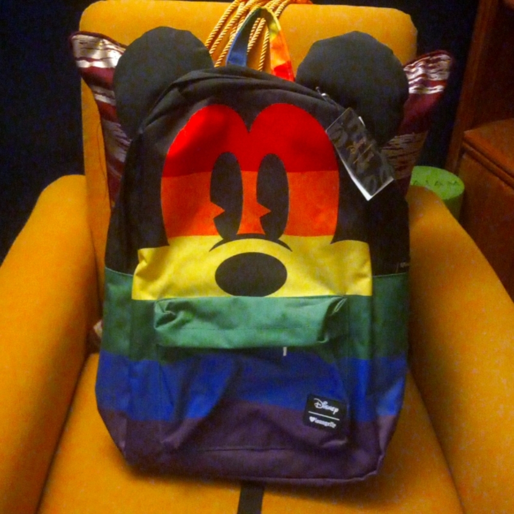 Mickey Mouse Backpack Regular size New with tags